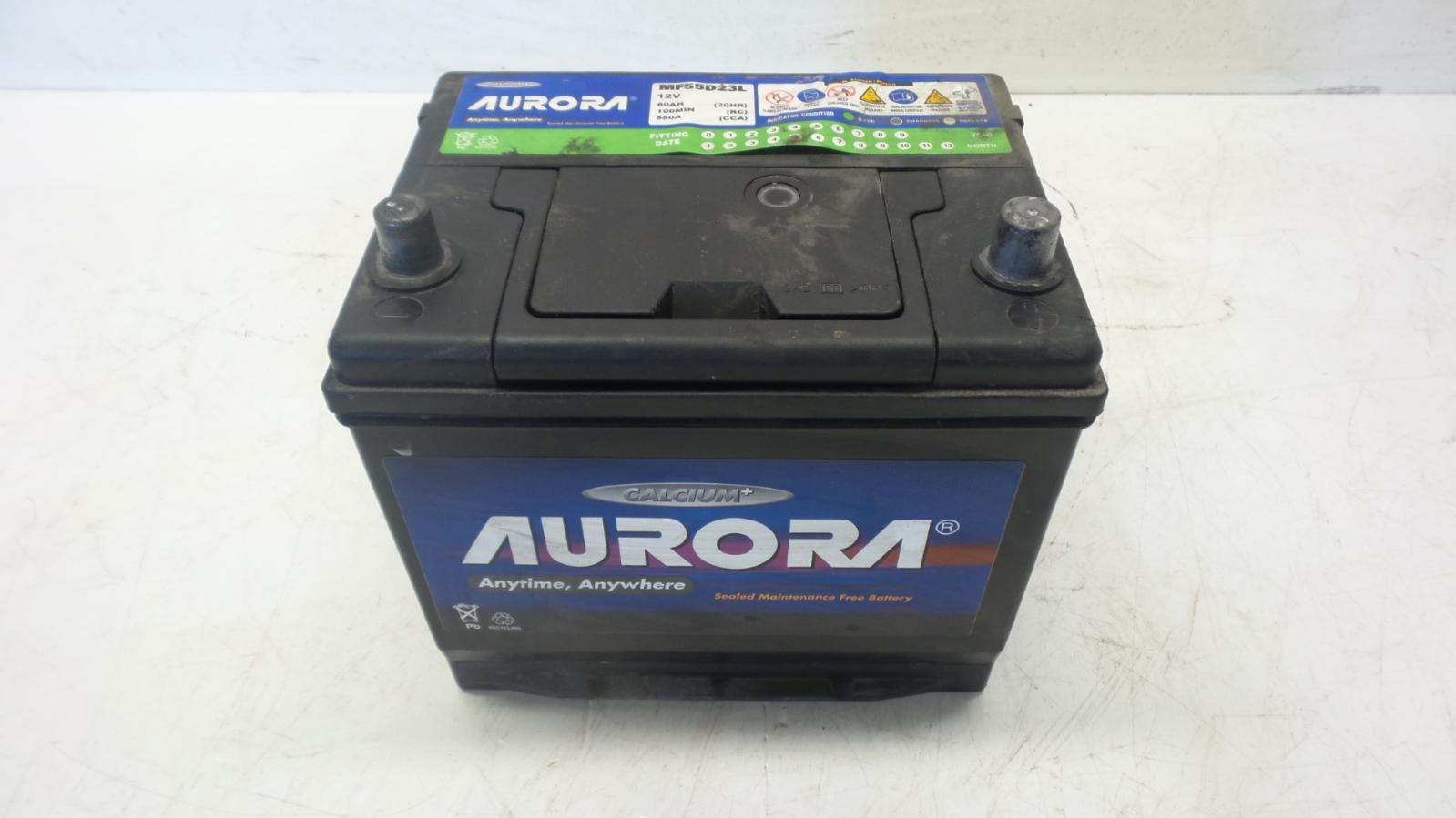 AURORA 12V 60Ah 550A SEALED CAR BATTERY MF55D23L eBay