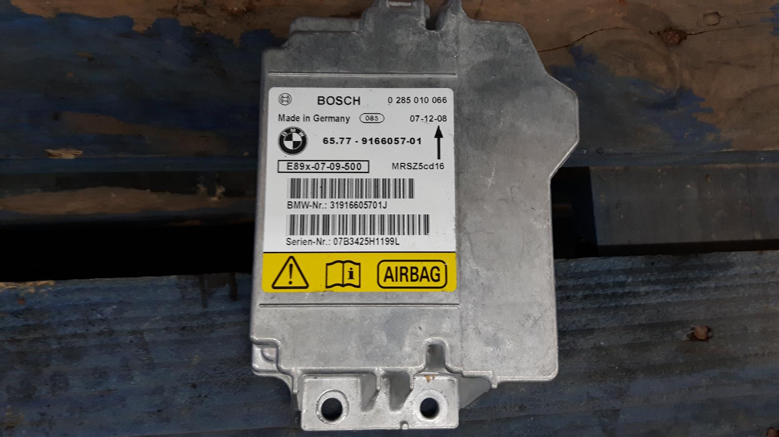 2005 BMW 1 SERIES E87 Airbag Kit Parts Driver Passenger Dash Airbags